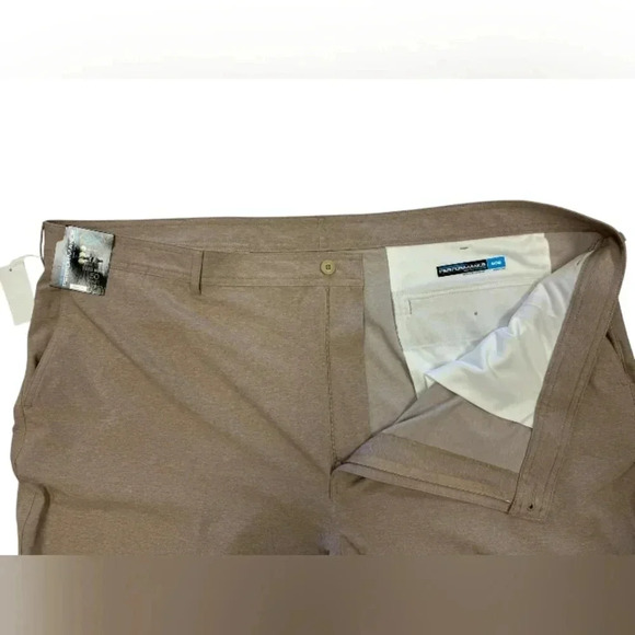 Roundtree & Yorke NWT Performance Big Man Shorts  Tan Size 50B - Picture 5 of 8